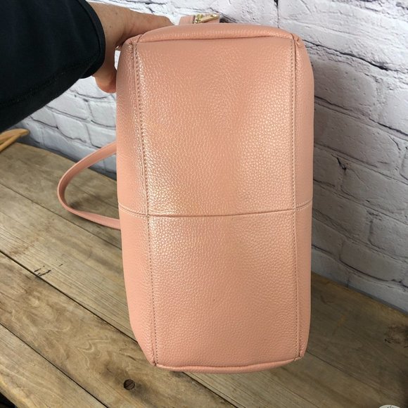 Onna Erlich convertible pink pebbled leather bag - Picture 12 of 16